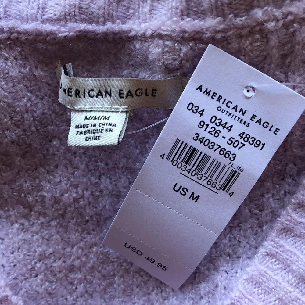 🔥NWT🔥 American Eagle Outfitters Women’s Oversized V-Neck Sweater - Picture 5 of 8